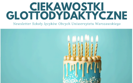 Ciekawostki Glottodydaktyczne nr 10, strona tytułowa