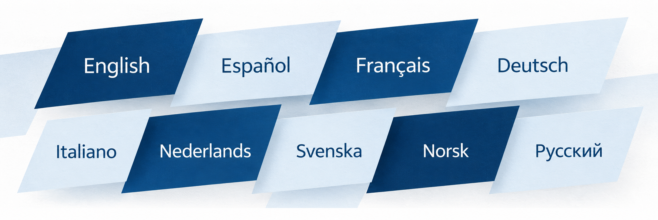 Języki nauczane w CNJO: angielski, hiszpański, francuski, niemiecki, włoski, niderlandzki, szwedzki, norweski i rosyjski.